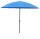 Garden Pleasure Sonnenschirm rund, blau Ø 260,0 cm, 1 St.