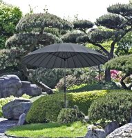 Garden Pleasure Sonnenschirm rund, anthrazit Ø...