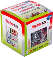 fischer DuoPower 6x50 S PH 2K 538260 Dübel mit...