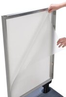 update displays Kundenstopper WindPro Lite silber DIN A1 2 Fächer 72,0 x 63,2 x 87,9 cm, 1 St.