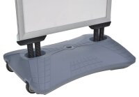 update displays Kundenstopper WindPro Lite silber DIN A1 2 Fächer 72,0 x 63,2 x 87,9 cm, 1 St.