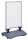 update displays Kundenstopper WindPro Lite silber DIN A1 2 Fächer 72,0 x 63,2 x 87,9 cm, 1 St.