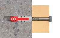 fischer DuoPower 12x60 S 2K 538258 Dübel mit Schrauben Ø 12 mm x 60 mm, 10 St.