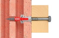 fischer DuoPower 12x60 S 2K 538258 Dübel mit Schrauben Ø 12 mm x 60 mm, 10 St.