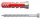 fischer DuoPower 12x60 S 2K 538258 Dübel mit Schrauben Ø 12 mm x 60 mm, 10 St.