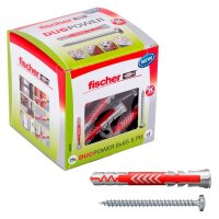 fischer DuoPower 8x65 S PH 2K 538261 Dübel mit...