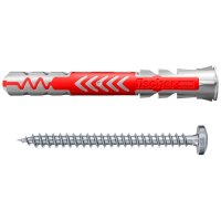 fischer DuoPower 8x65 S PH 2K 538261 Dübel mit Schrauben Ø 8 mm x 65  mm, 25 St.