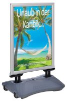 update displays Kundenstopper WindPro Plus silber DIN A1...