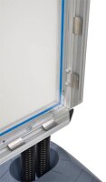 update displays Kundenstopper WindPro Plus silber DIN A1 2 Fächer 72,0 x 67,1 x 91,8 cm, 1 St.