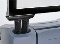 update displays Kundenstopper WindPro LED silber DIN A1 2 Fächer 74,0 x 63,0 x 122,3 cm, 1 St.