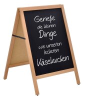 update displays Kundenstopper Indoor  schwarz DIN A1 70,0...
