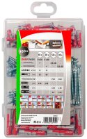 fischer Profi-Box DuoPower + S 2K 538622 Universaldübel-Sortiment, 160-teilig