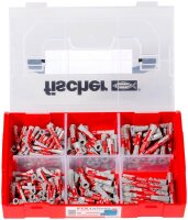 fischer L-Boxx mini DuoPower kurz & lang 539867 Universaldübel-Sortiment, 210-teilig