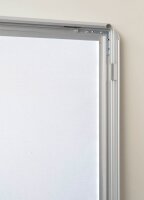 update displays LED-Leuchtrahmen Economy silber DIN A2...