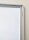 update displays LED-Leuchtrahmen Economy silber DIN A2 45,0 x 1,8 x 62,4 cm, 1 St.