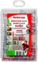fischer Meister-Box - DuoPower/DuoTec + S 2K 540093 Dübel- und Schrauben-Sortiment, 87-teilig