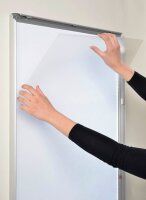update displays LED-Leuchtrahmen Economy silber DIN A1 62,4 x 1,8 x 87,1 cm, 1 St.