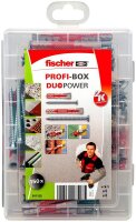 fischer Profi-Box - DuoPower 2K 541109 Dübel- und Schrauben-Sortiment, 150-teilig