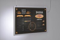 update displays LED-Leuchtrahmen Economy silber DIN A1...
