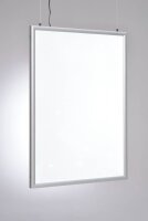 update displays LED-Leuchtrahmen Economy silber DIN A1...