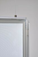update displays LED-Leuchtrahmen Economy silber DIN A1 62,4 x 3,0 x 87,1 cm, 1 St.