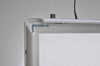update displays LED-Leuchtrahmen Economy silber DIN A1 62,4 x 3,0 x 87,1 cm, 1 St.