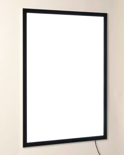 update displays LED-Leuchtrahmen Magneco schwarz DIN A1 63,4 x 1,3 x 88,1 cm, 1 St.