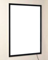 update displays LED-Leuchtrahmen Magneco schwarz DIN A1...