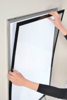 update displays LED-Leuchtrahmen Magneco schwarz DIN A1 63,4 x 1,3 x 88,1 cm, 1 St.