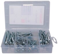 fischer Holzbauschrauben-Sortiment Meisterbox - PowerFast II PH VG TX 562275 4,5/5/6 mm x 40/50/60/70 mm