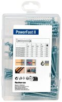 fischer Holzbauschrauben-Sortiment Meisterbox - PowerFast II PH VG TX 562275 4,5/5/6 mm x 40/50/60/70 mm