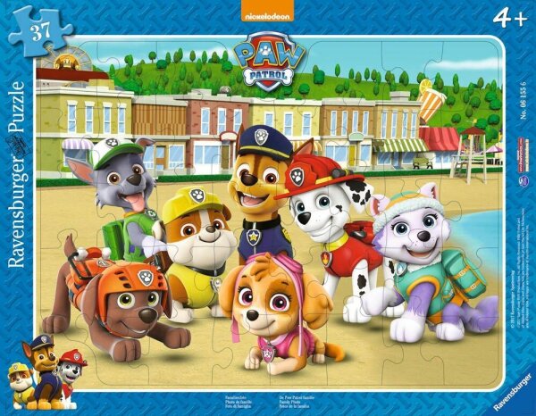 Ravensburger Paw Patrol Familienfoto Puzzle, 37 Teile