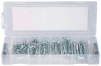 fischer Holzschrauben-Sortiment Mini FixTainer PowerFast...