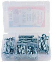 fischer Meister-Box Hohlraum 558327 Hohlraumdübel-Sortiment Ø 5 mm, 50-teilig