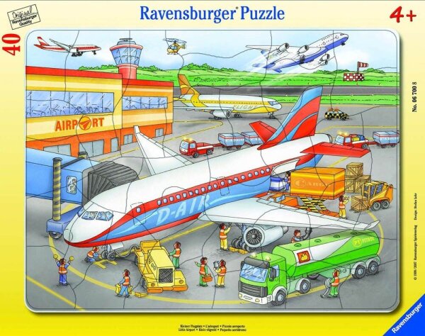 Ravensburger Kleiner Flugplatz Puzzle, 40 Teile
