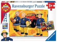 Ravensburger Feuerwehrmann Sam Im Einsatz Puzzle, 2 x 12...