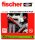 fischer EasyHook Angle - DuoPower 8x40 2K 564169 Dübel mit Schrauben, 25 St.
