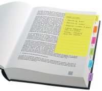 SIGEL TABS MARKER NOTES Haftnotizen farbsortiert, 42 Blatt  ( HN205 )