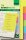 SIGEL TABS MARKER NOTES Haftnotizen farbsortiert, 42 Blatt  ( HN205 )