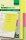 SIGEL TAB MARKER NOTES Haftnotizen farbsortiert, 42 Blatt