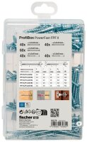 fischer Holzbauschrauben-Sortiment Meisterbox - PowerFast II SK PZ 562279 3,5/4/4,5/5 mm x 16/30/40/60 mm