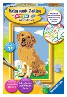 Ravensburger Malen-nach-Zahlen Kleiner Golden Retriever...