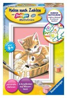 Ravensburger Malen-nach-Zahlen Katzenbabys mehrfarbig