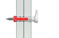 fischer EasyHook Angle - DuoPower 6x30 2K 564168 Dübel mit Schrauben, 25 St.