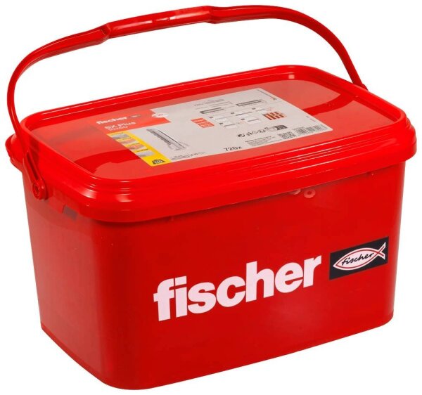 fischer SX Plus 10x50 im Eimer 567900 Spreizdübel Ø 10 mm x 50 mm, 720 St.