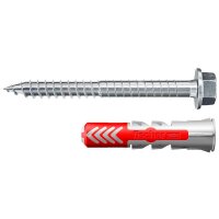fischer DuoPower ETA 8x40 564790 Dübel mit Schrauben...