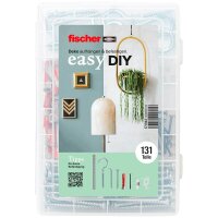 fischer easyDIY Box Dekoration 571944 Dübel- und...