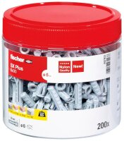 fischer SX Plus 6x30 567921 Spreizdübel Ø 6...