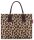 reisenthel® Einkaufstasche daily shopper leo macchiato Kunststoff braun DN 6048