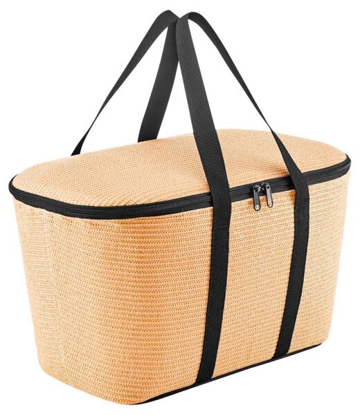 reisenthel® Kühltasche coolerbag Kunststoff raffia black UH7078